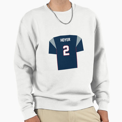 Brian Hoyer Patriots Jersey Sweatshirt - Casual Everyday Wear for Adults - T-Shirt, Sweatshirt, Hoodie