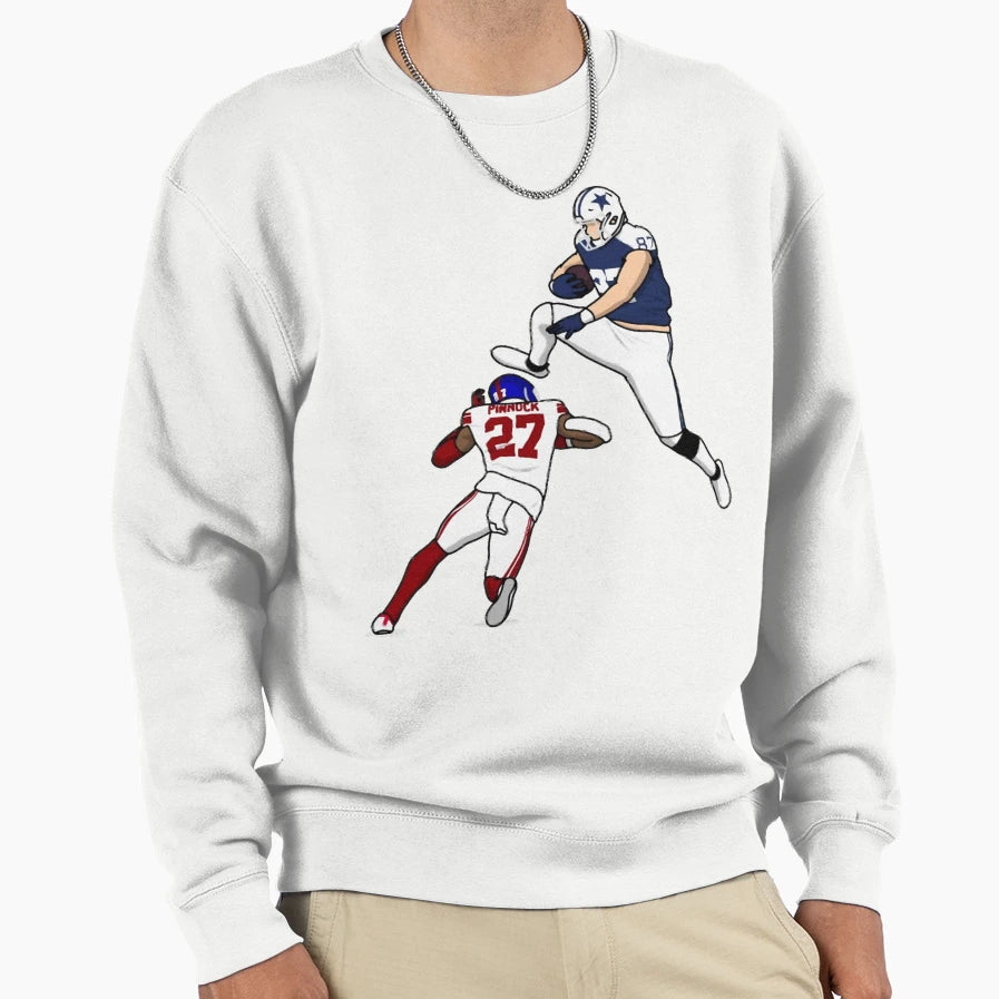 Hurdling Jake T-Shirt - Minimalist Print for Adults - T-Shirt, Sweatshirt, Hoodie