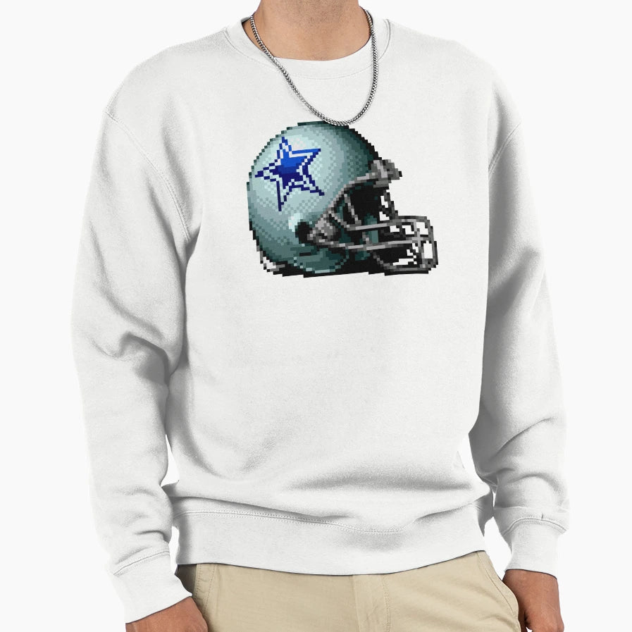Cowboys Helmet Sprite Sweatshirt - Fun Novelty Design Unisex - T-Shirt, Sweatshirt, Hoodie