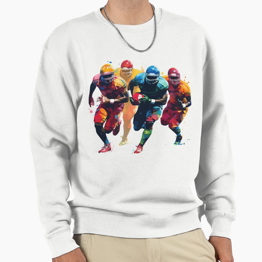 Hail Mary Pass 1980 Sweatshirt - Aesthetic Graphic for Adults - T-Shirt, Sweatshirt, Hoodie