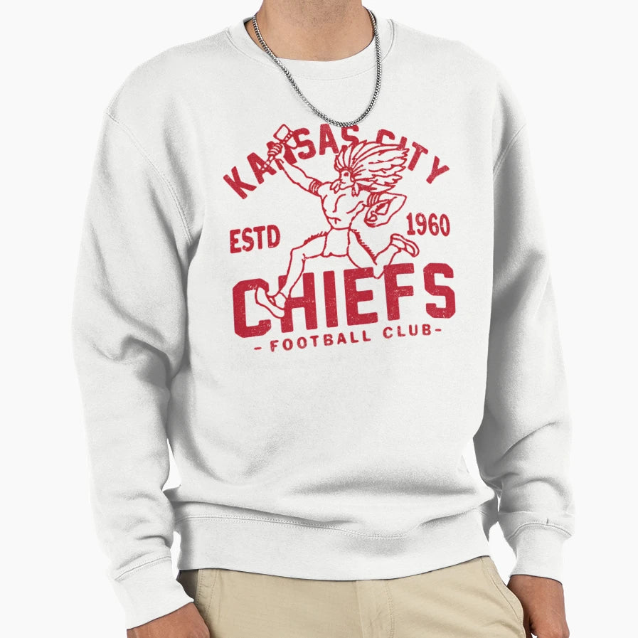 Kansas City Chiefs Sweatshirt - Graphic Print for Adults - T-Shirt, Sweatshirt, Hoodie