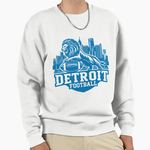 Detroit Football Detroit Lions Sweatshirt - Trendy Graphic Unisex - T-Shirt, Sweatshirt, Hoodie