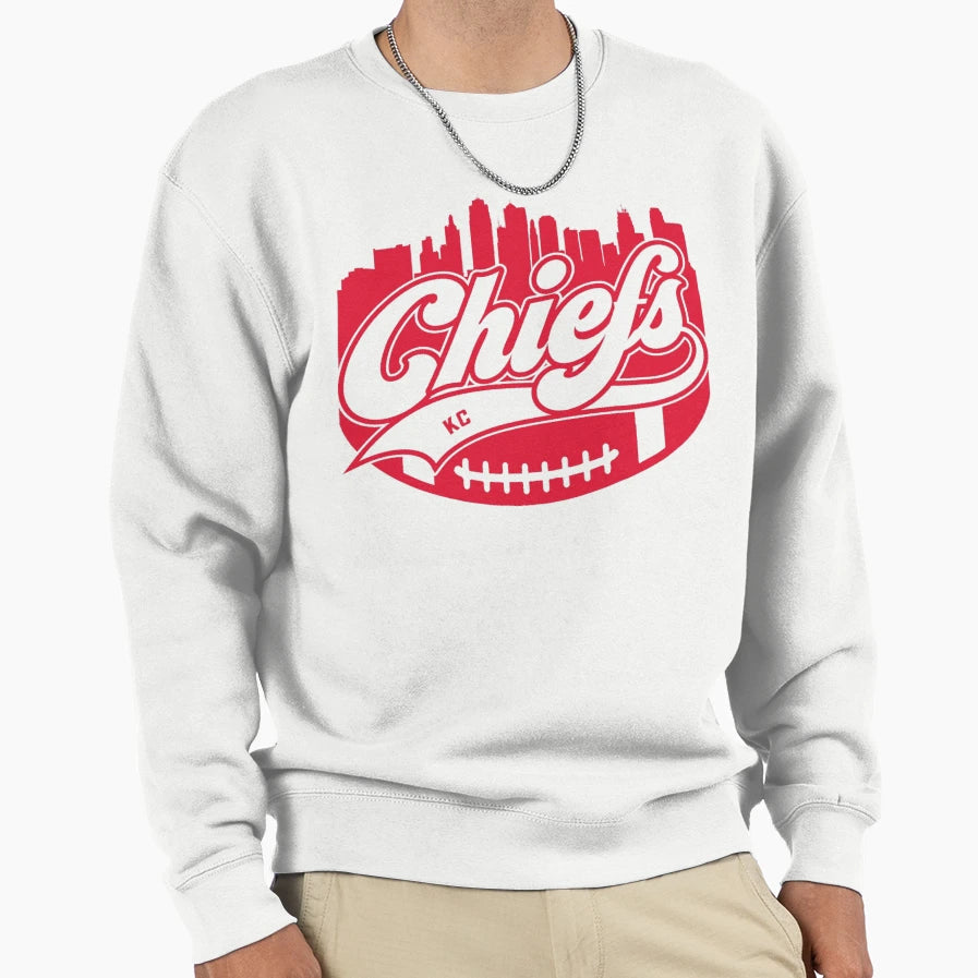 Chiefs Chiefs Football Chiefs Sweatshirt - Custom Art Print for Adults - T-Shirt, Sweatshirt, Hoodie