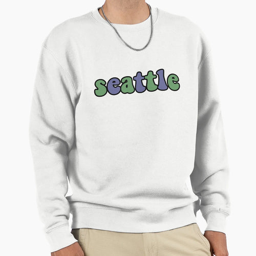 Seattle Sweatshirt - Trendy Graphic for Adults - T-Shirt, Sweatshirt, Hoodie