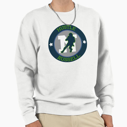 Hustle N Russell Sweatshirt - Graphic Print for Adults - T-Shirt, Sweatshirt, Hoodie