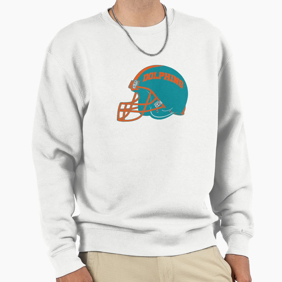 Dolphins Sweatshirt - Casual Everyday Wear Unisex - T-Shirt, Sweatshirt, Hoodie