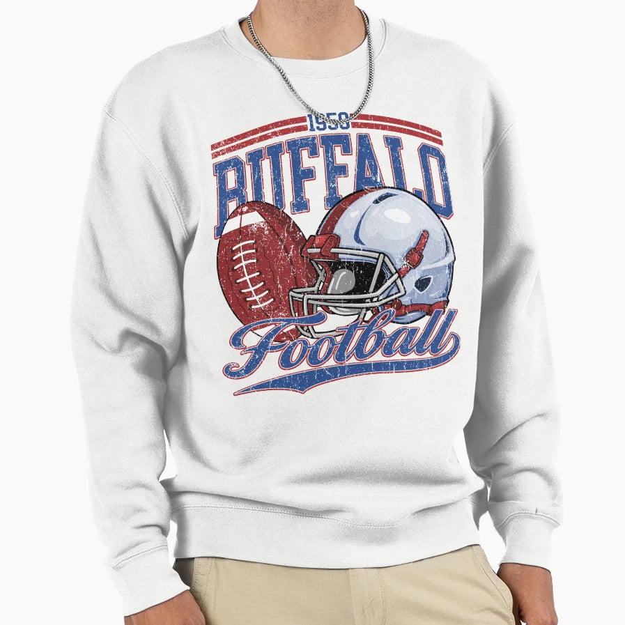 Buffalo Football Fan Sweatshirt - Fun Novelty Design Unisex - T-Shirt, Sweatshirt, Hoodie