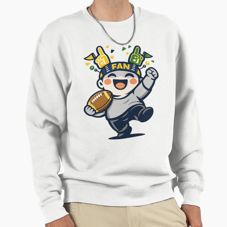 Ultimate Super Bowl Party Sweatshirt - Minimalist Print Men Women - T-Shirt, Sweatshirt, Hoodie