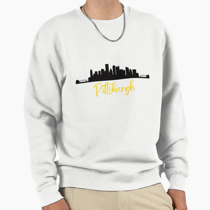 Pittsburgh Skyline Sweatshirt - Graphic Print Unisex - T-Shirt, Sweatshirt, Hoodie