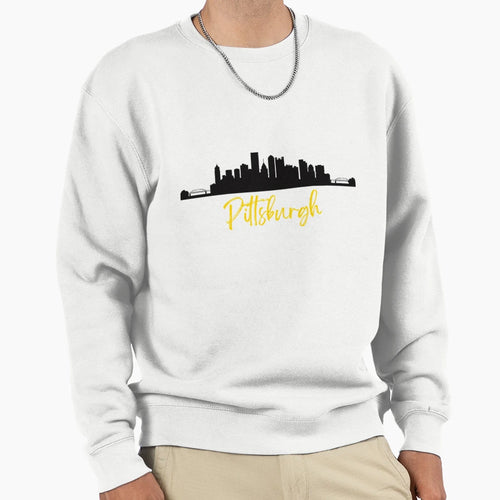 Pittsburgh Skyline Sweatshirt - Graphic Print Unisex - T-Shirt, Sweatshirt, Hoodie