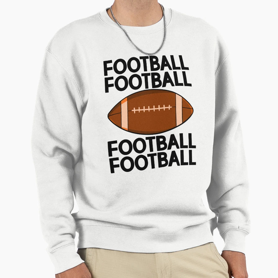 Football Sweatshirt - Unique Graphic Unisex - T-Shirt, Sweatshirt, Hoodie
