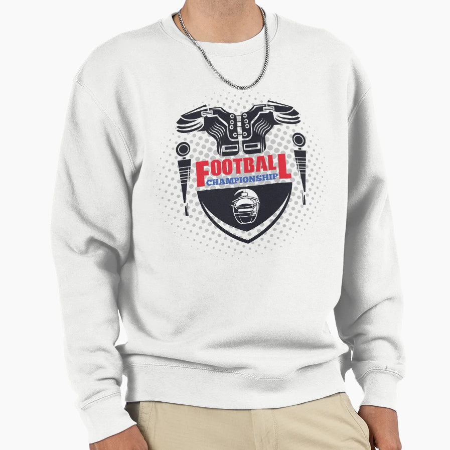 Football Championship Sweatshirt - Novelty Apparel Men Women - T-Shirt, Sweatshirt, Hoodie