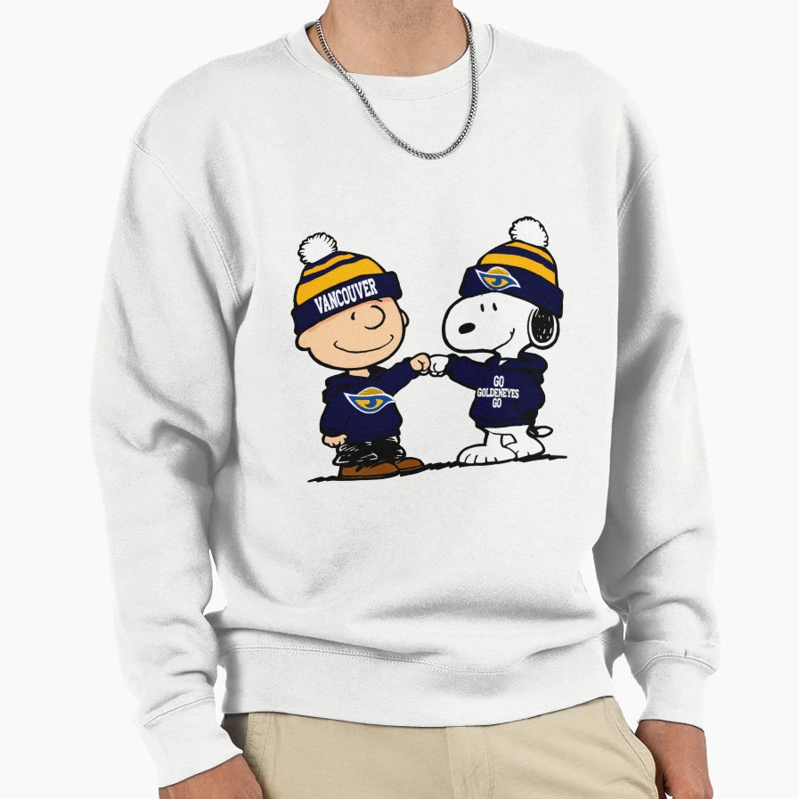 Lets Go Pwhl Vancouver Goldeneyes Est Sweatshirt - Graphic Print Unisex - T-Shirt, Sweatshirt, Hoodie