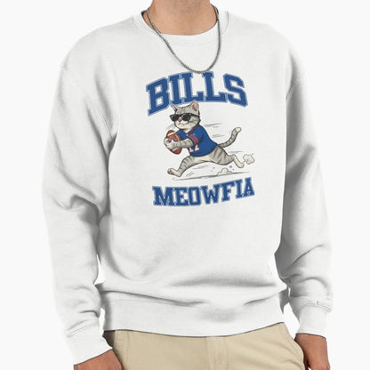 Cat Lovers Buffalo Bills Sweatshirt - Streetwear Style Men Women - T-Shirt, Sweatshirt, Hoodie