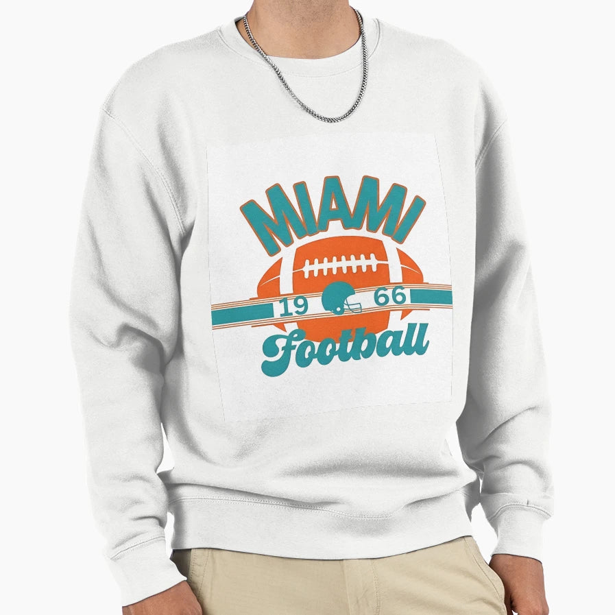 Miami Dolphins Sweatshirt - Novelty Apparel Unisex - T-Shirt, Sweatshirt, Hoodie