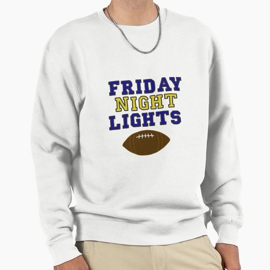 Friday Night Lights Sweatshirt - Unique Graphic Unisex - T-Shirt, Sweatshirt, Hoodie