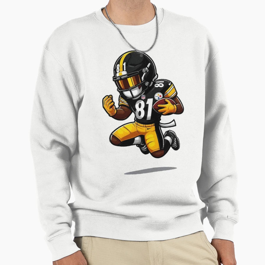 Steelers Football Gift T-Shirt - Custom Art Print Men Women - T-Shirt, Sweatshirt, Hoodie