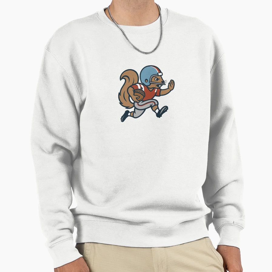 Rebel Nut Football Player Sweatshirt - Novelty Apparel Men Women - T-Shirt, Sweatshirt, Hoodie