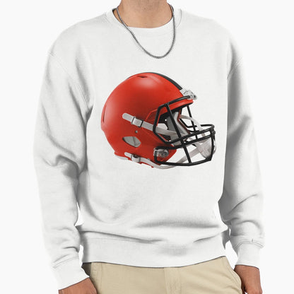 Helmet Browns Icon Sweatshirt - Casual Everyday Wear Men Women - T-Shirt, Sweatshirt, Hoodie
