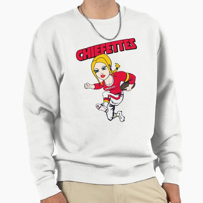 Kansas City Chiefettes Sweatshirt - Graphic Print Men Women - T-Shirt, Sweatshirt, Hoodie