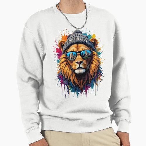 Detroit City Sweatshirt - Aesthetic Graphic for Adults - T-Shirt, Sweatshirt, Hoodie