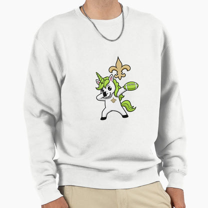 Irish Dabbing Unicorn Football New Sweatshirt - Trendy Graphic Men Women - T-Shirt, Sweatshirt, Hoodie