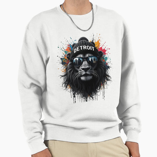 Detroit City Sweatshirt - Custom Art Print Unisex - T-Shirt, Sweatshirt, Hoodie