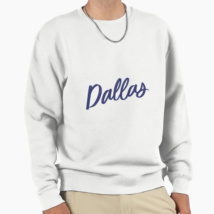 Dallas Sweatshirt - Minimalist Print Men Women - T-Shirt, Sweatshirt, Hoodie