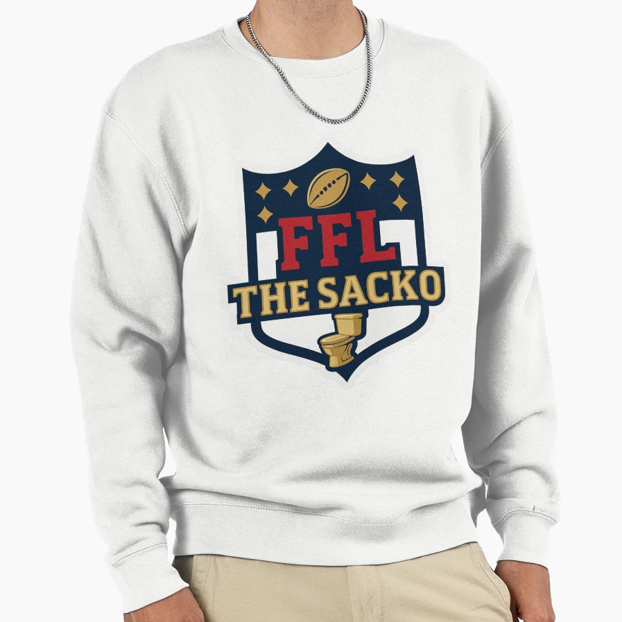 Fantasy Football Sacko Last Place Sweatshirt - Unique Graphic for Adults - T-Shirt, Sweatshirt, Hoodie