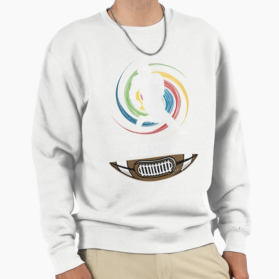 Jacob Birthday Football Ball Sweatshirt - Minimalist Print Unisex - T-Shirt, Sweatshirt, Hoodie