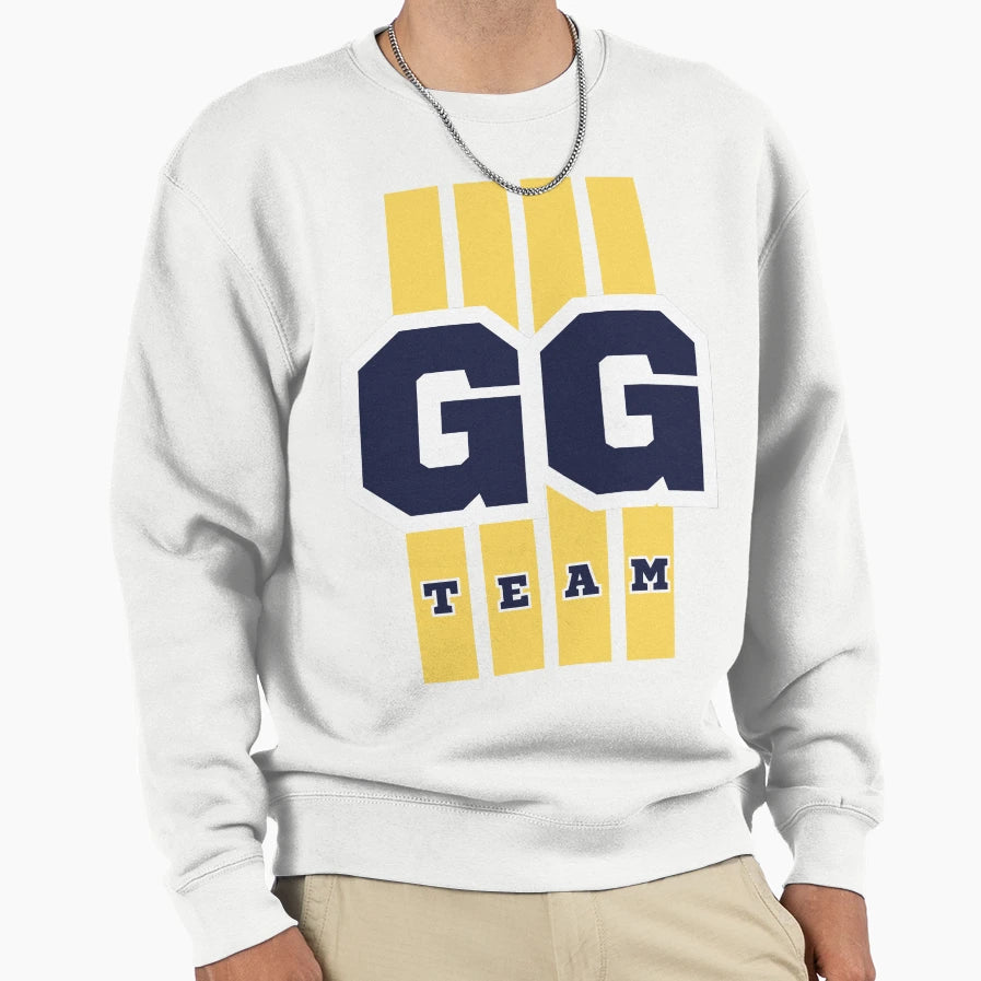 Gg Team Gaming Esports Sweatshirt - Minimalist Print for Adults - T-Shirt, Sweatshirt, Hoodie
