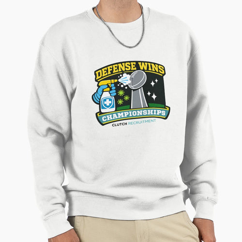 Defense Wins Championships Sweatshirt - Trendy Graphic for Adults - T-Shirt, Sweatshirt, Hoodie