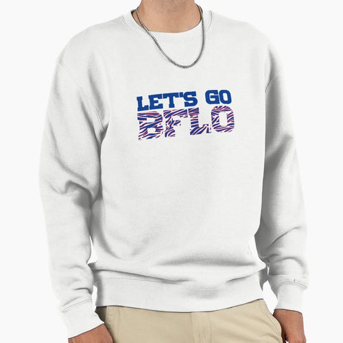 Lets Go Buffalo Sweatshirt - Casual Everyday Wear Unisex - T-Shirt, Sweatshirt, Hoodie