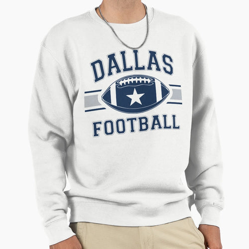 Dallas Football Sweatshirt - Novelty Apparel for Adults - T-Shirt, Sweatshirt, Hoodie