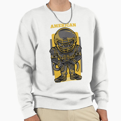 American Football Sweatshirt - Casual Everyday Wear for Adults - T-Shirt, Sweatshirt, Hoodie