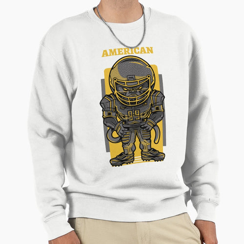 American Football Sweatshirt - Casual Everyday Wear for Adults - T-Shirt, Sweatshirt, Hoodie