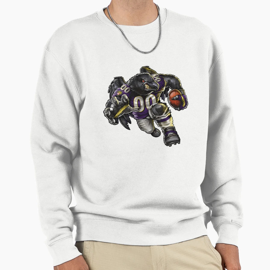 Ravens00 Touchdown Baltimore Sweatshirt - Trendy Graphic for Adults - T-Shirt, Sweatshirt, Hoodie