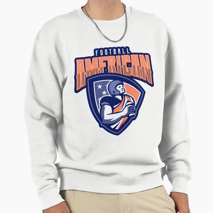 6155 American Football Sports Sweatshirt - Trendy Graphic for Adults - T-Shirt, Sweatshirt, Hoodie