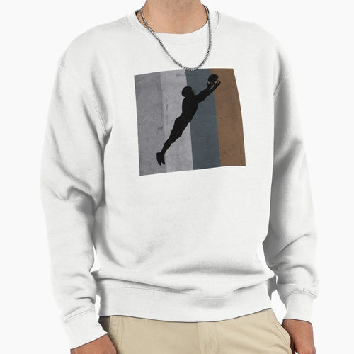 Football Player Sweatshirt - Aesthetic Graphic for Adults - T-Shirt, Sweatshirt, Hoodie