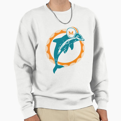 Dolphins Sweatshirt - Casual Everyday Wear Men Women - T-Shirt, Sweatshirt, Hoodie