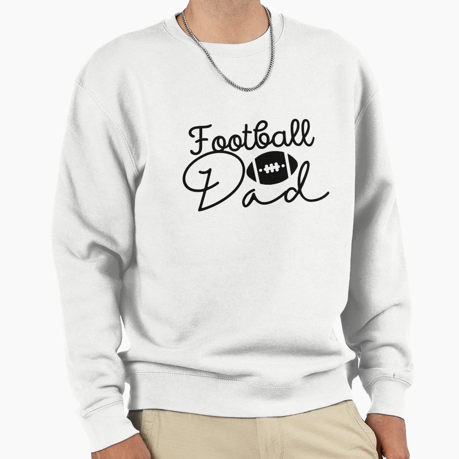 Football Dad Sweatshirt - Graphic Print for Adults - T-Shirt, Sweatshirt, Hoodie