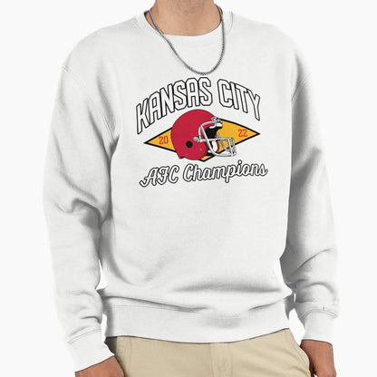 Kansas City Chiefs Afc Champions Sweatshirt - Novelty Apparel Unisex - T-Shirt, Sweatshirt, Hoodie