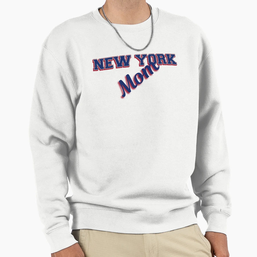 New York Mom Sweatshirt - Minimalist Print Unisex - T-Shirt, Sweatshirt, Hoodie