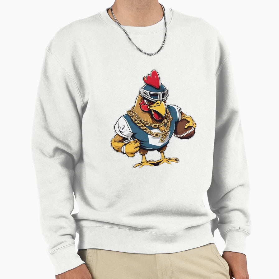 Chicken Thuggets Qb Sweatshirt - Novelty Apparel Men Women - T-Shirt, Sweatshirt, Hoodie