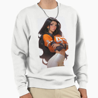American Football Player Sweatshirt - Minimalist Print for Adults - T-Shirt, Sweatshirt, Hoodie