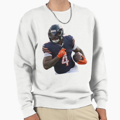 Dandre Swift Chicago Bears Sweatshirt - Casual Everyday Wear for Adults - T-Shirt, Sweatshirt, Hoodie