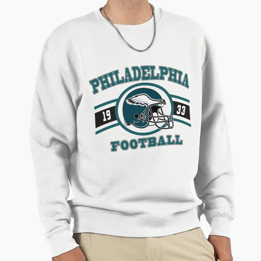 Philadelphia Football Sweatshirt - Unique Graphic Men Women - T-Shirt, Sweatshirt, Hoodie