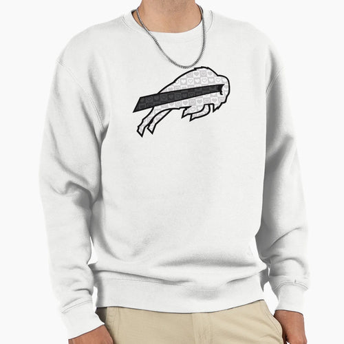 B Mafia Buffalove Wh Bk Sweatshirt - Unique Graphic Men Women - T-Shirt, Sweatshirt, Hoodie