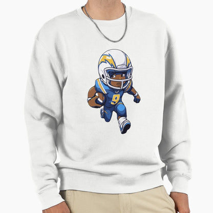 Football Sprinter Sweatshirt - Minimalist Print for Adults - T-Shirt, Sweatshirt, Hoodie