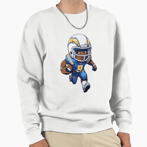 Football Sprinter Sweatshirt - Minimalist Print for Adults - T-Shirt, Sweatshirt, Hoodie